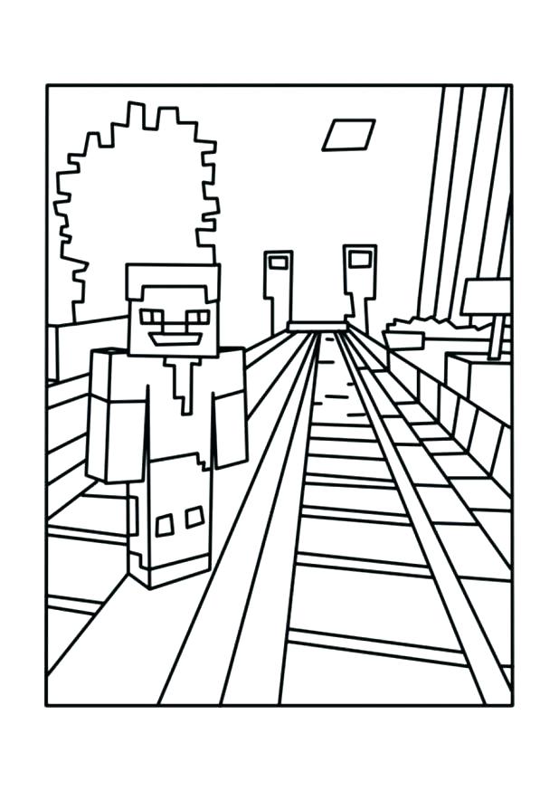 Minecraft Diamond Sword Coloring Page at GetColorings.com | Free