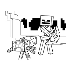 Minecraft House Coloring Pages at GetColorings.com | Free printable