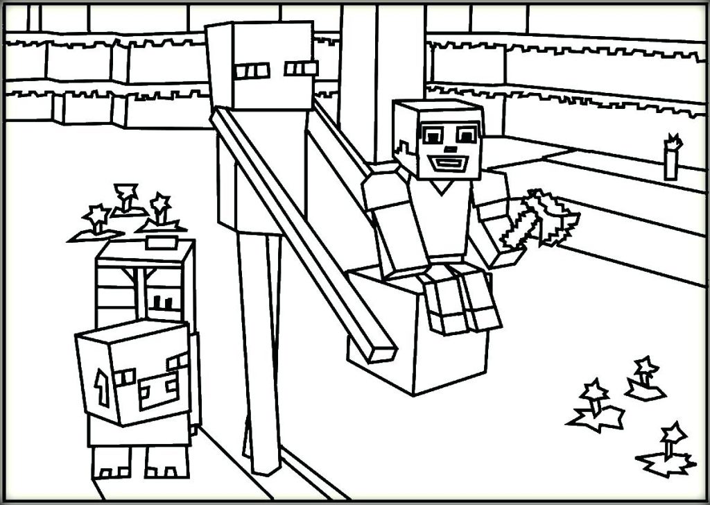 Minecraft Mobs Coloring Pages at GetColorings.com | Free printable