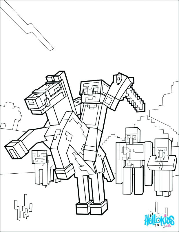 Minecraft Mutant Creeper Coloring Pages at GetColorings.com | Free