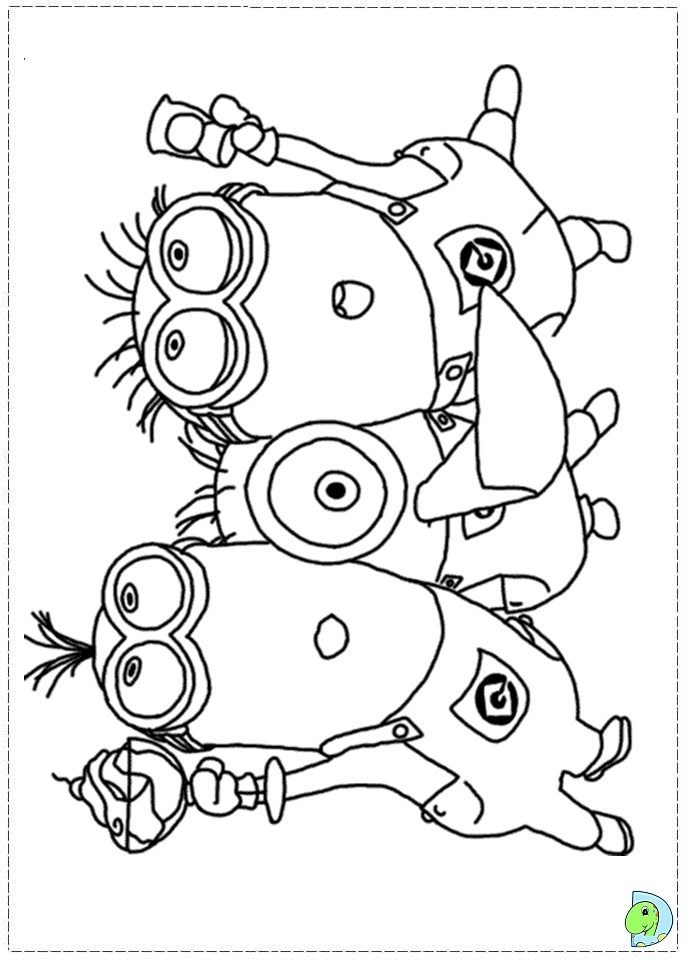 Minion Birthday Coloring Pages at GetColorings.com | Free printable