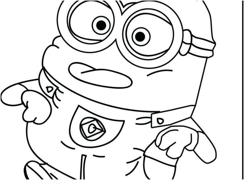 Minion Christmas Coloring Pages at GetColorings.com | Free printable