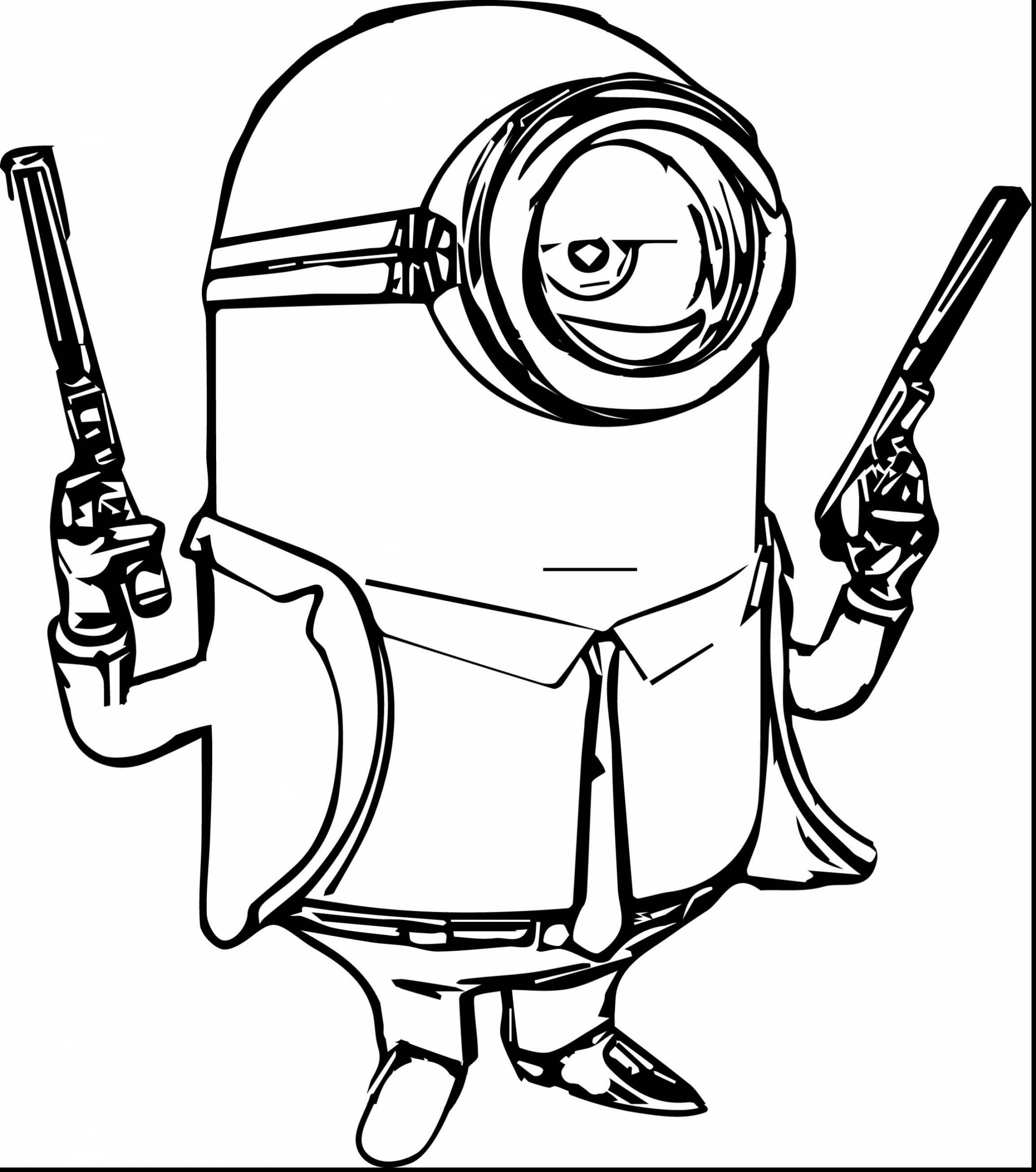 Minion Coloring Pages Kevin at GetColorings.com | Free ...