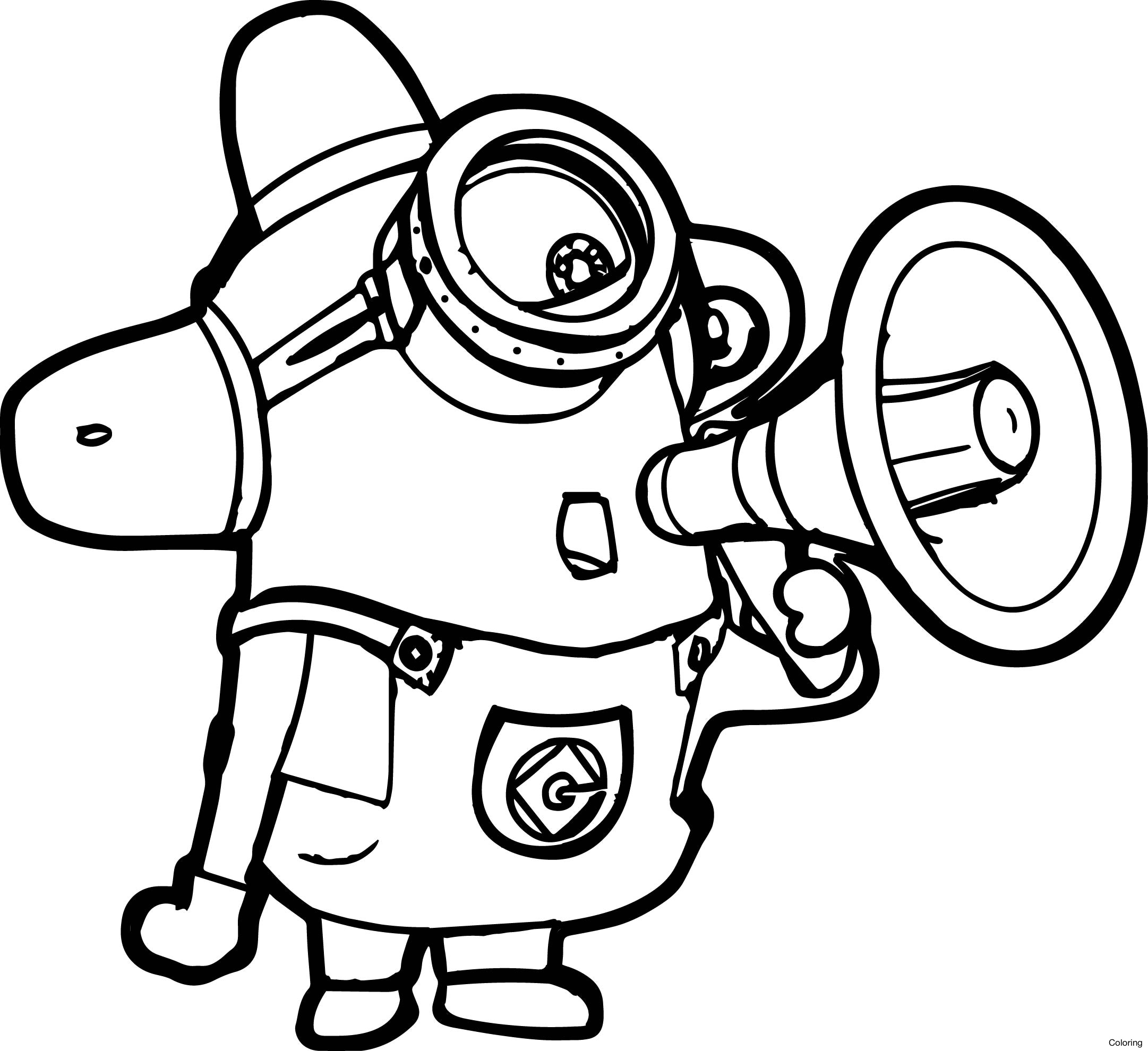 Minion Coloring Pages Kevin At GetColorings Free Printable 
