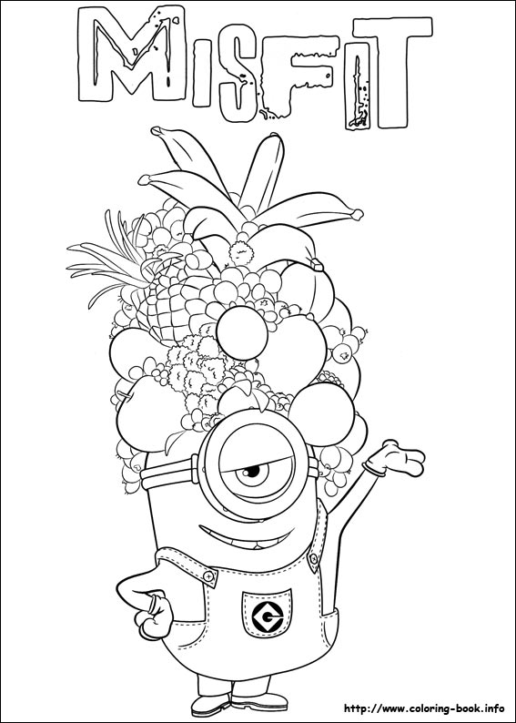 Minion Thanksgiving Coloring Pages at GetColorings.com | Free printable