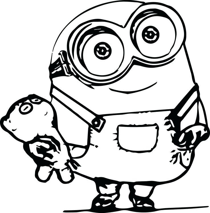 Minion thanksgiving coloring pages