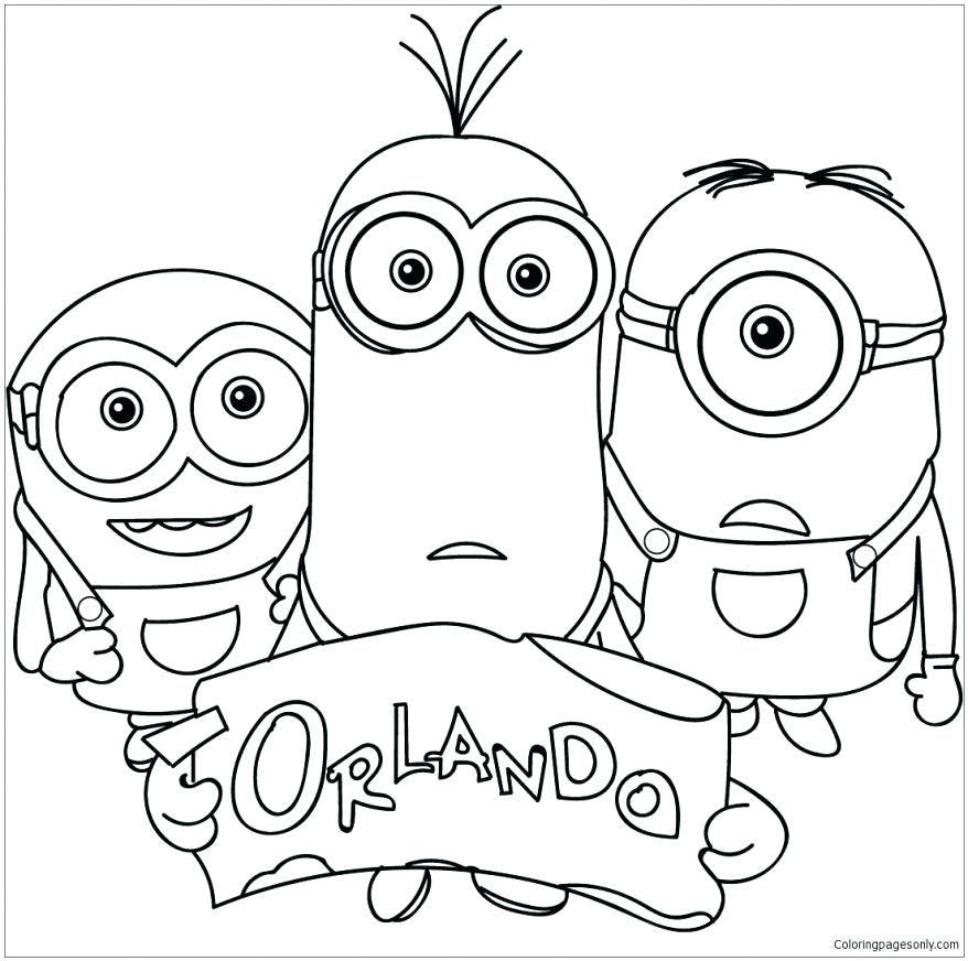 Minion Valentine Coloring Pages at GetColorings.com | Free ...
