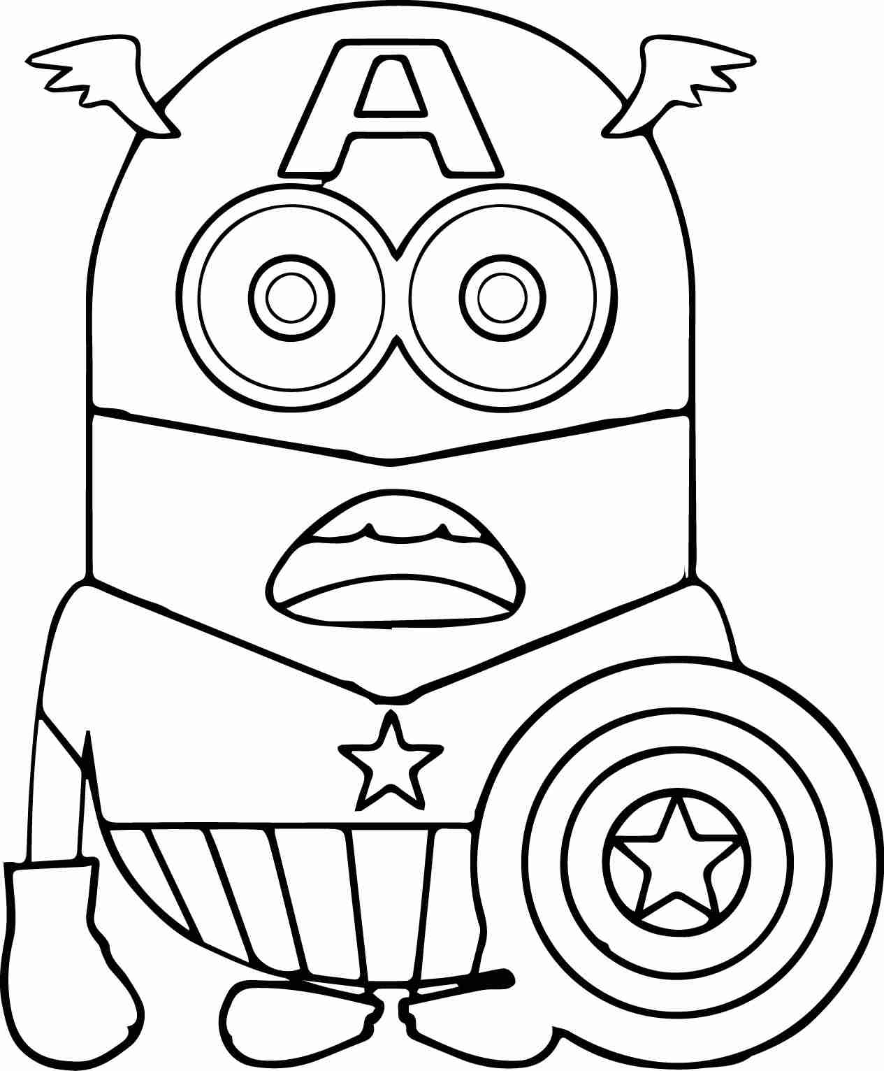 Minions Coloring Pages Pdf at Free printable