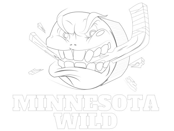 Minnesota Wild Coloring Pages At GetColorings Free Printable 