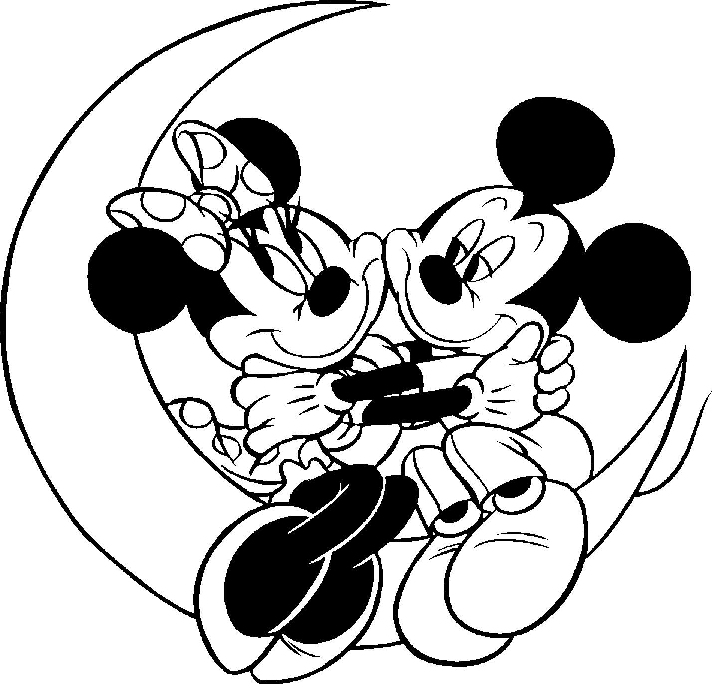 Minnie Mouse And Daisy Coloring Pages At Getcolorings Free