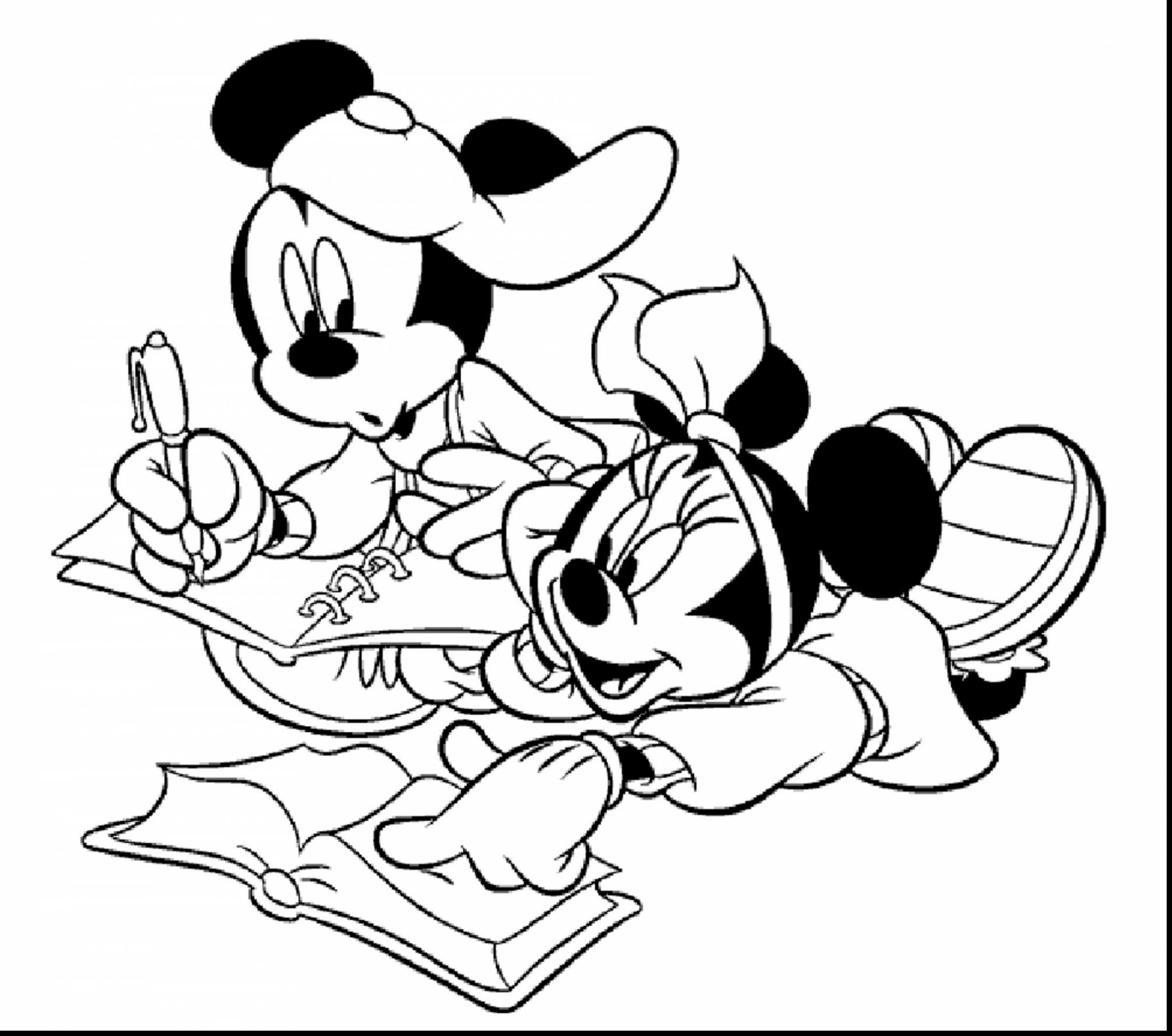 Minnie Mouse Coloring Pages Pdf at Free printable