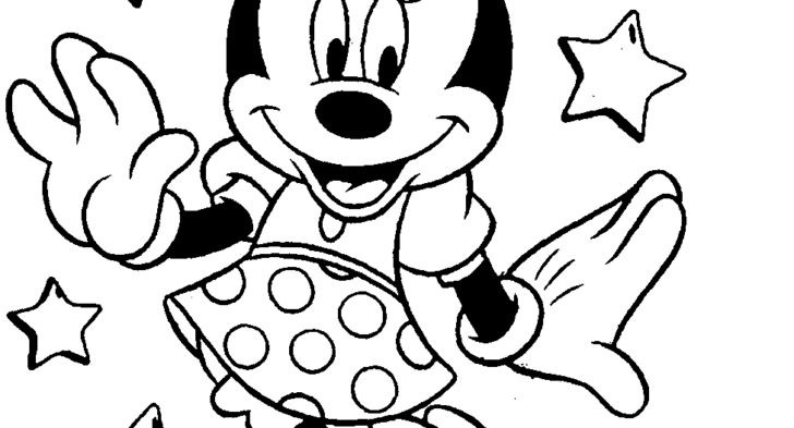 728x393 Free Mickey Mouse Coloring Pages Beautiful Head