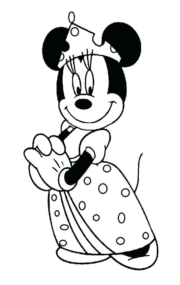 Minnie Mouse Valentine Coloring Pages at GetColorings.com ...