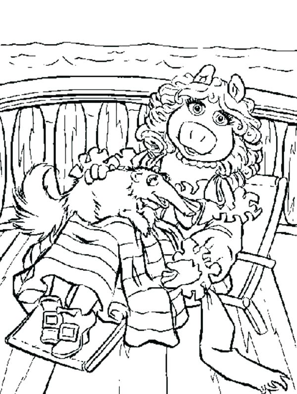 Miss Piggy Coloring Pages at Free printable