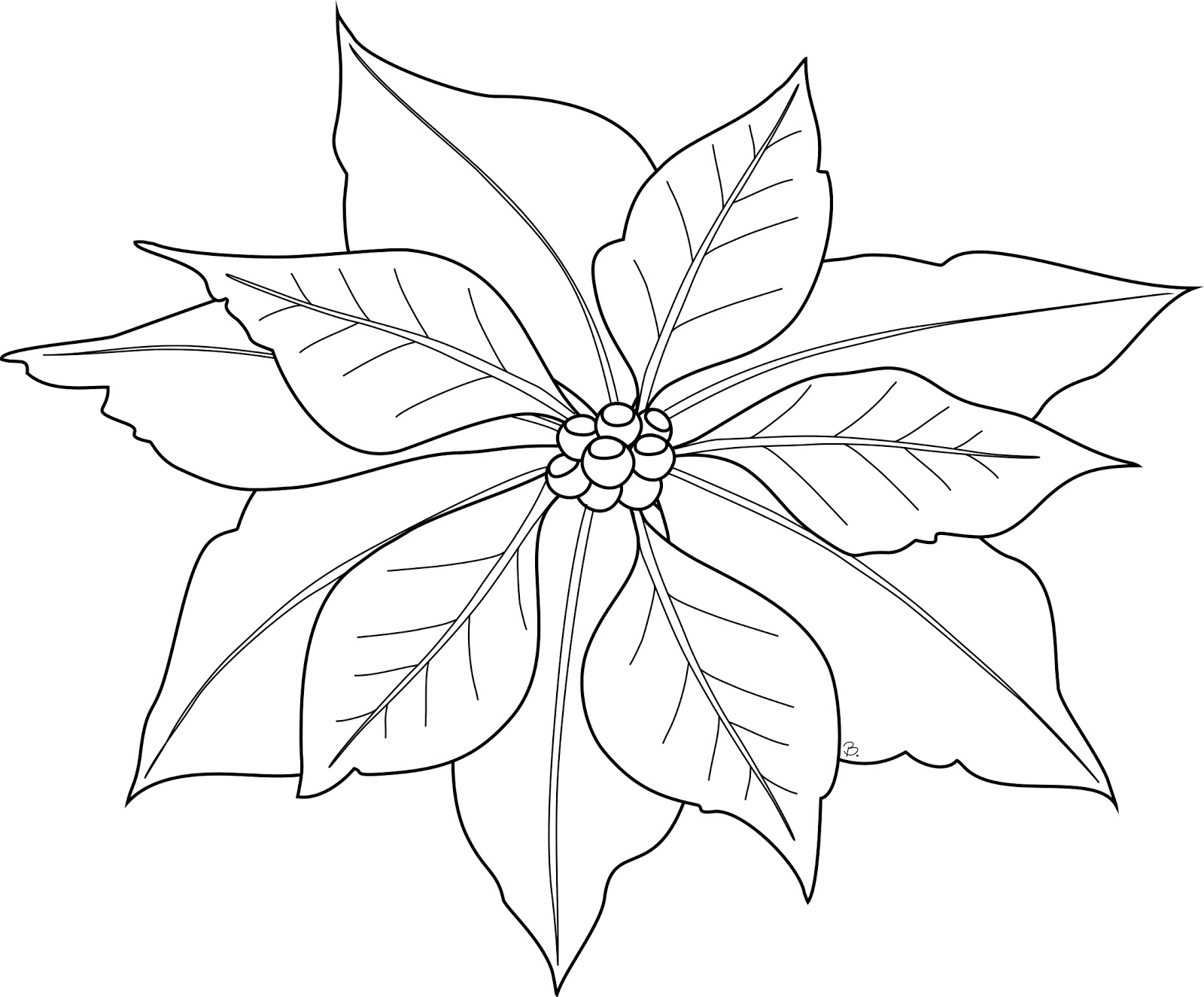 Mistletoe Coloring Pages Printable at Free printable