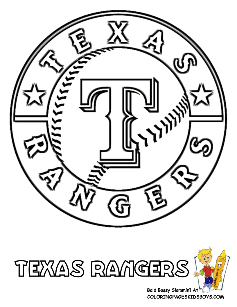 Mlb Logo Coloring Pages At GetColorings Free Printable Colorings 