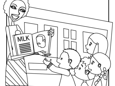 Mlk Day Coloring Pages at GetColorings.com | Free printable colorings