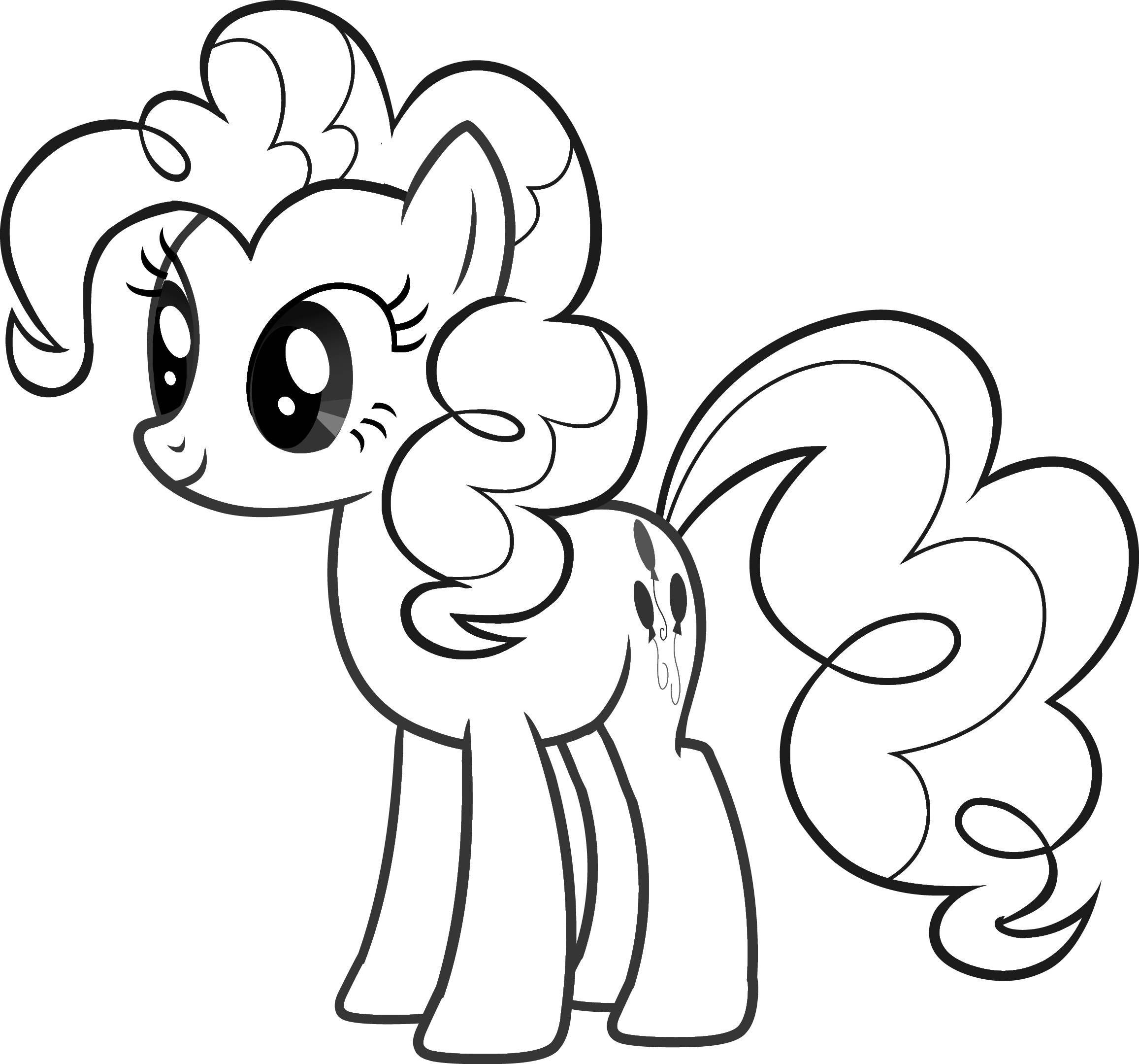 2313x2159 My Little Pony Pinkie Pie Coloring Page Free Printable Pages In