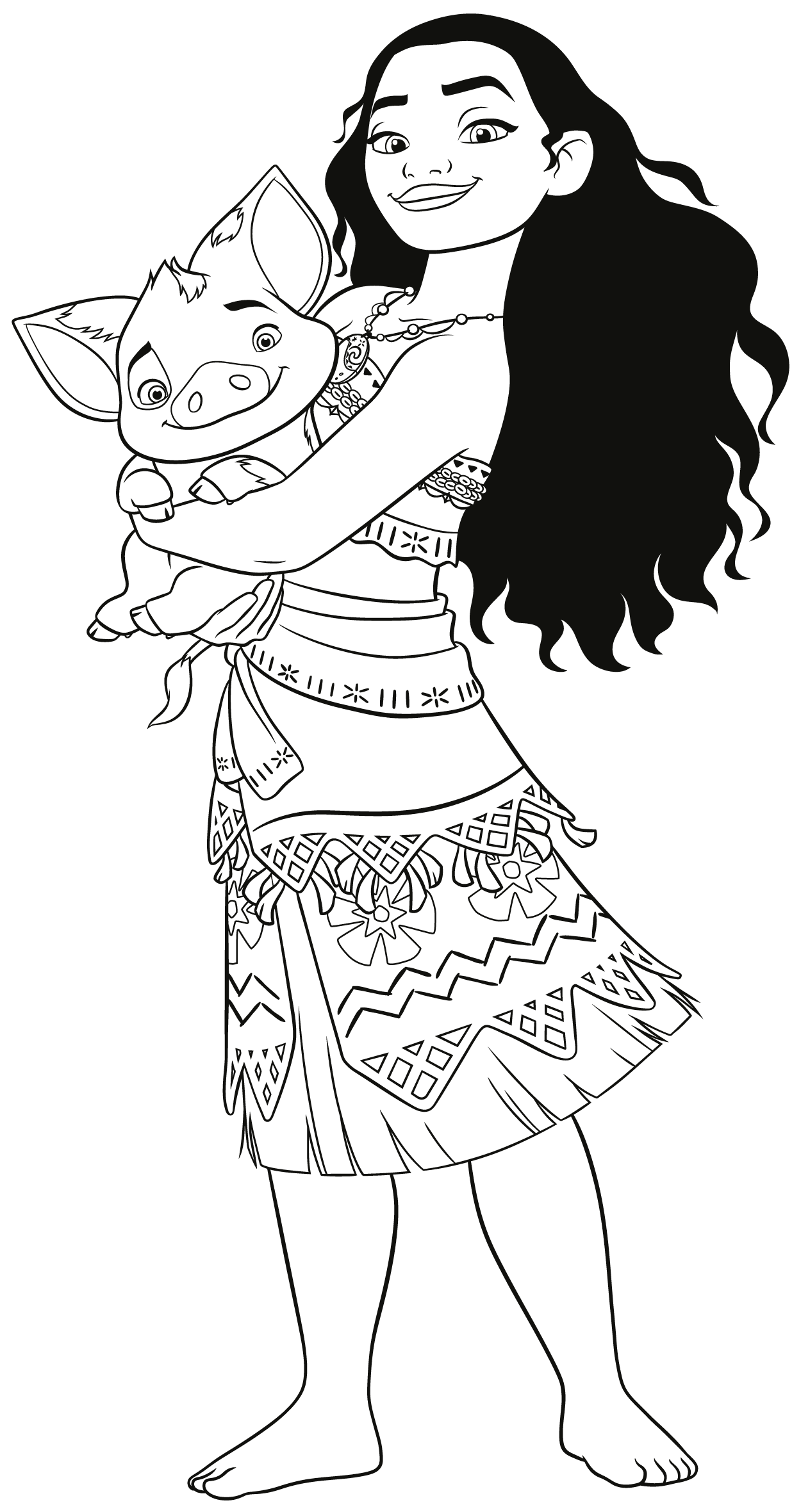 Moana Coloring Pages Disney at GetColorings.com   Free ...