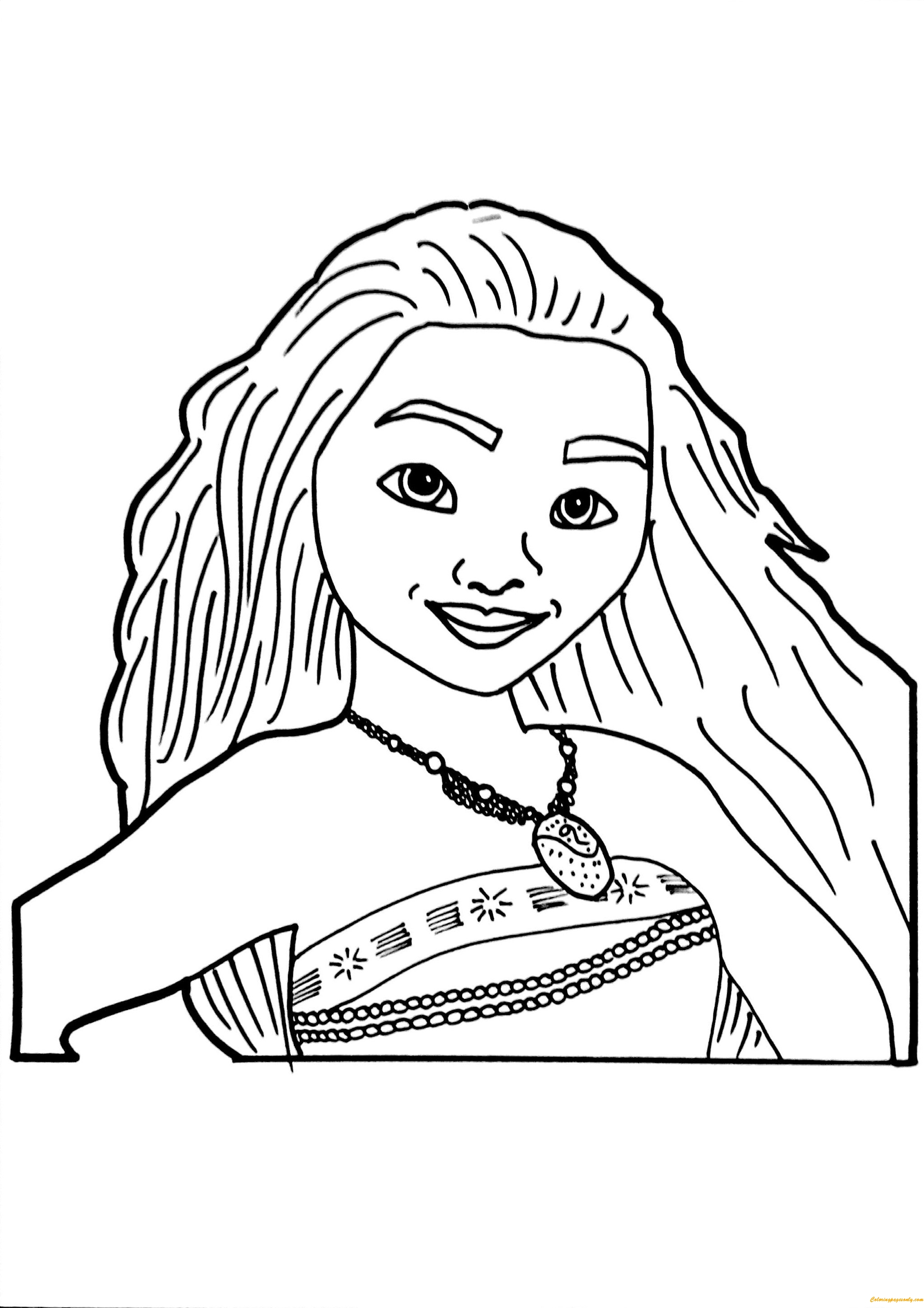 Moana Coloring Pages Free at GetColorings.com | Free ...