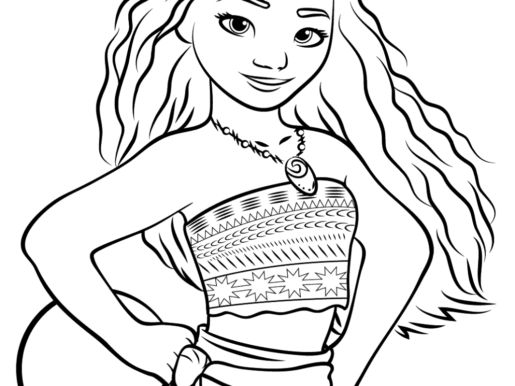 Moana Printable Coloring Pages At GetColorings Free Printable 