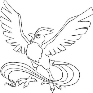 Moltres Coloring Page at GetColorings.com | Free printable colorings