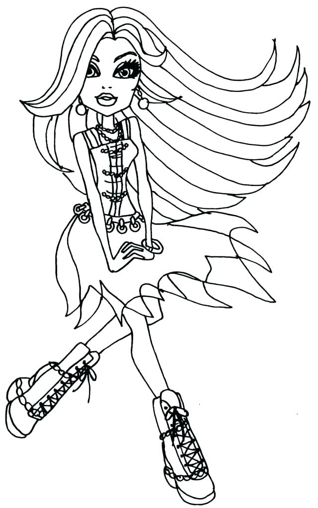 Monster High 13 Wishes Coloring Pages at GetColoringscom