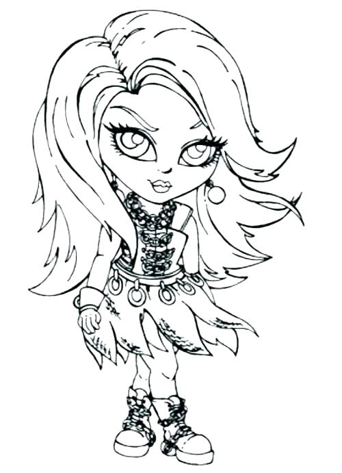 Monster High Coloring Pages Frankie Stein at GetColorings.com | Free