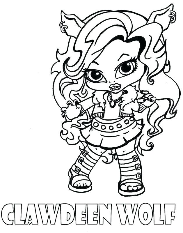 Monster High Pets Coloring Pages at GetColorings.com | Free printable