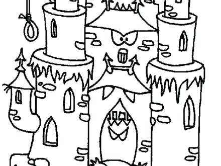 Monster House Coloring Page : Monster House Coloring Page at