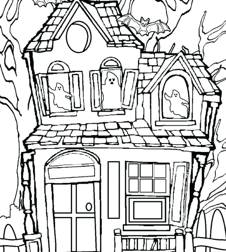 Monster House Coloring Page at GetColorings.com | Free printable