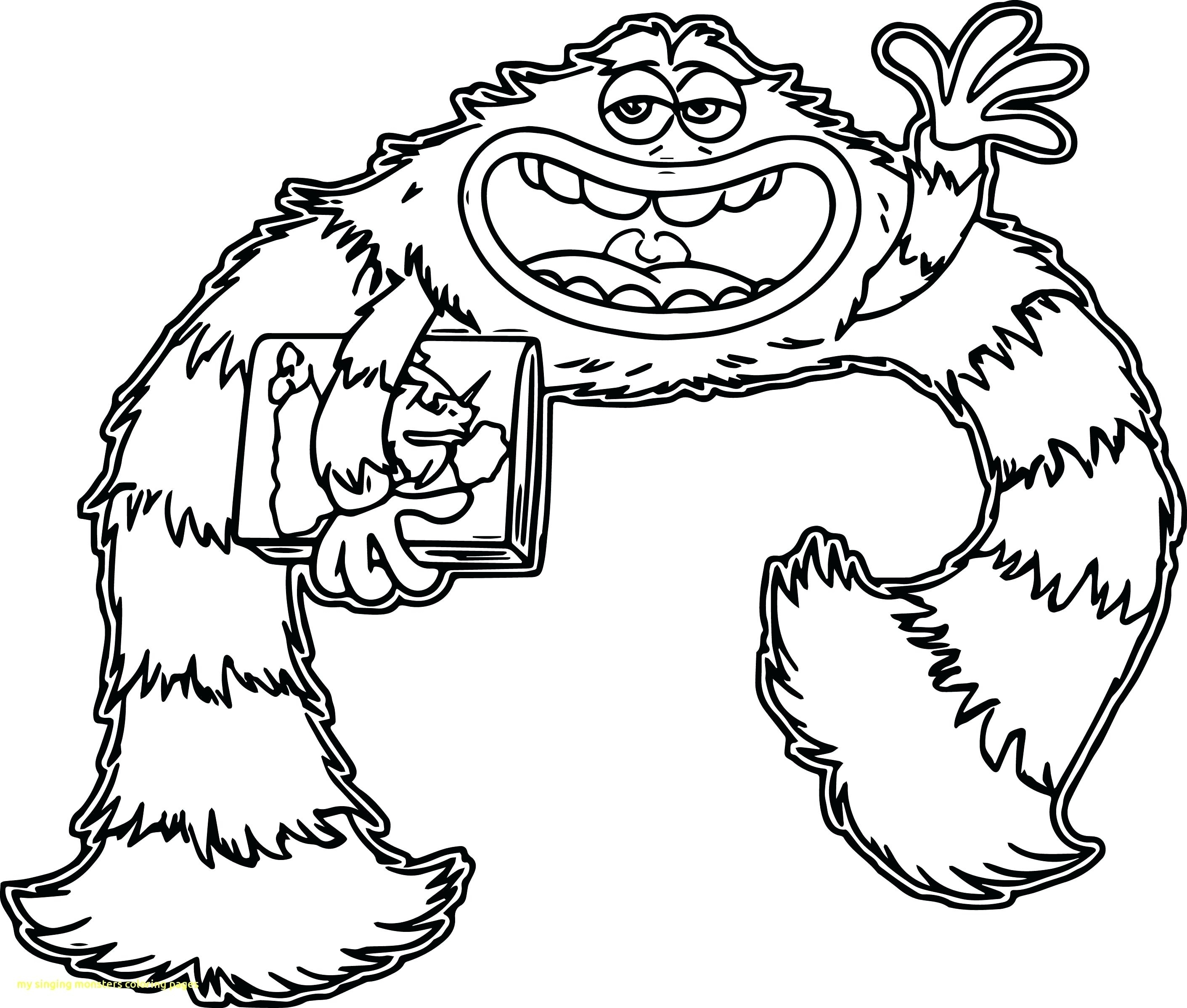 Monster Logo Coloring Pages At GetColorings Free Printable 