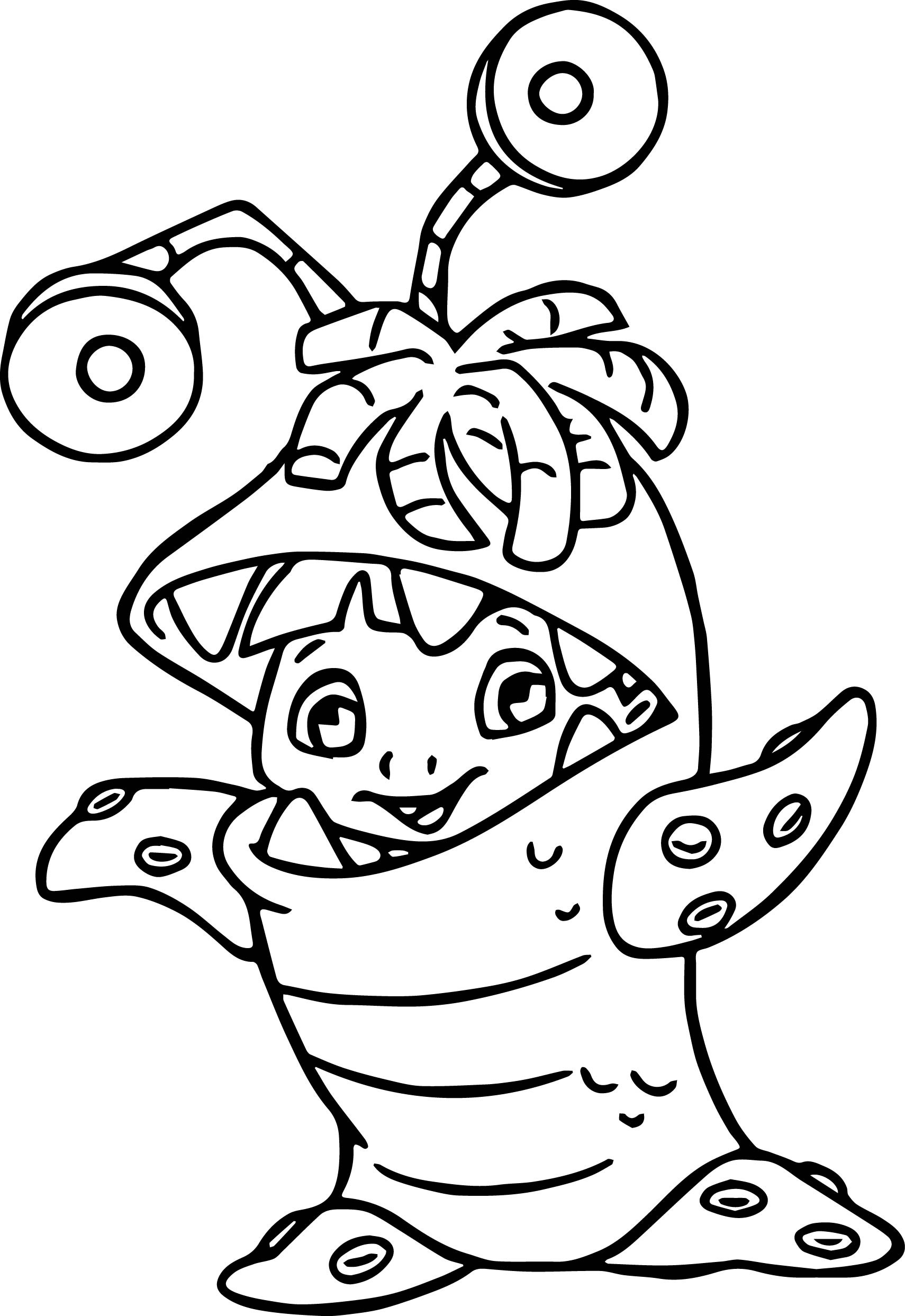 Monsters Inc Characters Coloring Pages at Free