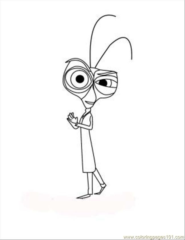 Monsters Vs Aliens Coloring Pages at GetColorings.com | Free printable