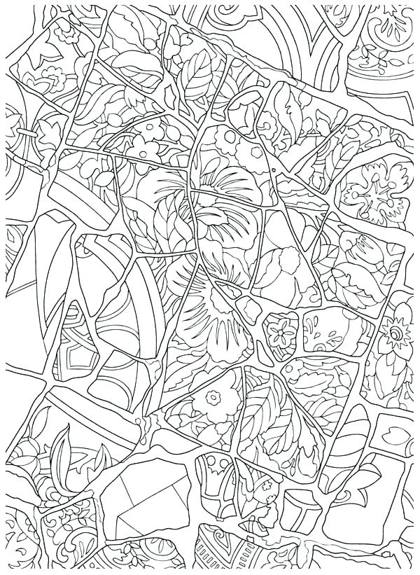Mosaic Patterns Coloring Pages at GetColorings.com | Free printable