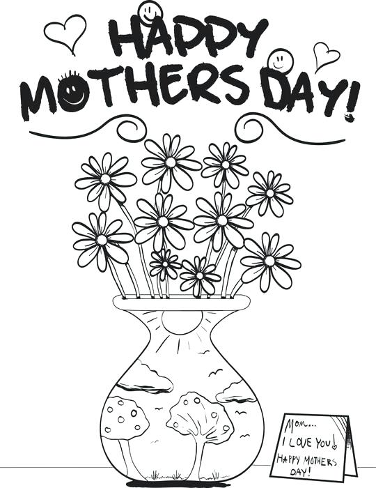Mothers Day Coloring Pages For Adults at GetColorings.com | Free