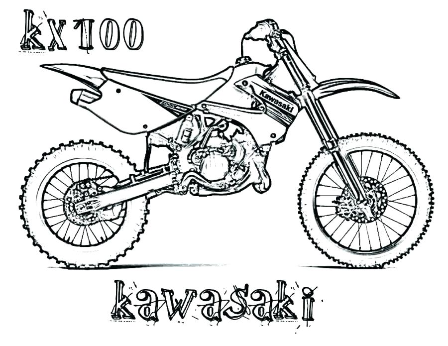 Motocross Coloring Pages at GetColorings.com | Free printable colorings
