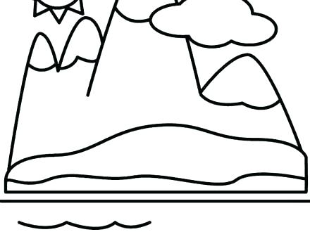 Mountain Range Coloring Pages at GetColorings.com | Free printable