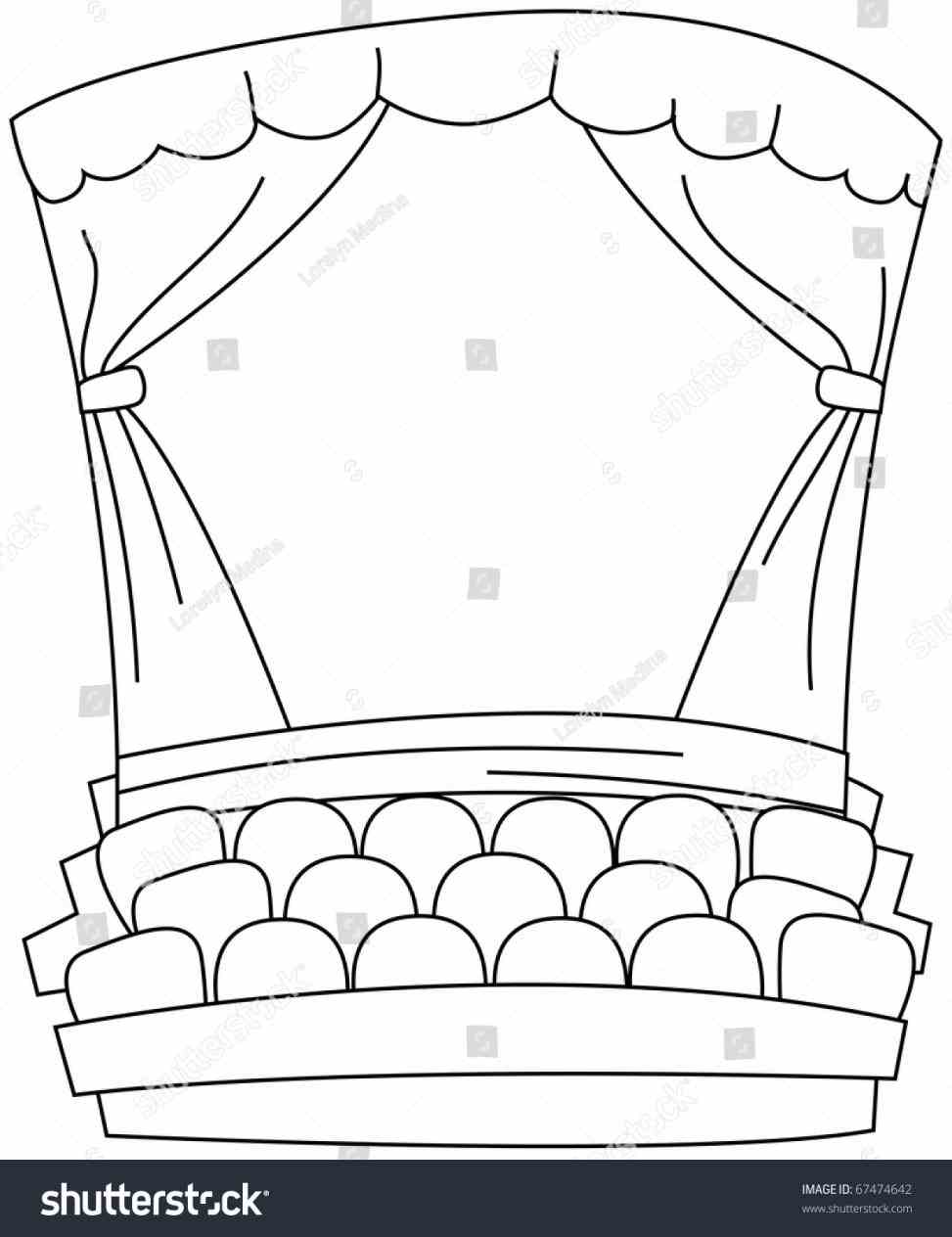 Movie Theater Coloring Pages At Getcolorings.com | Free Printable