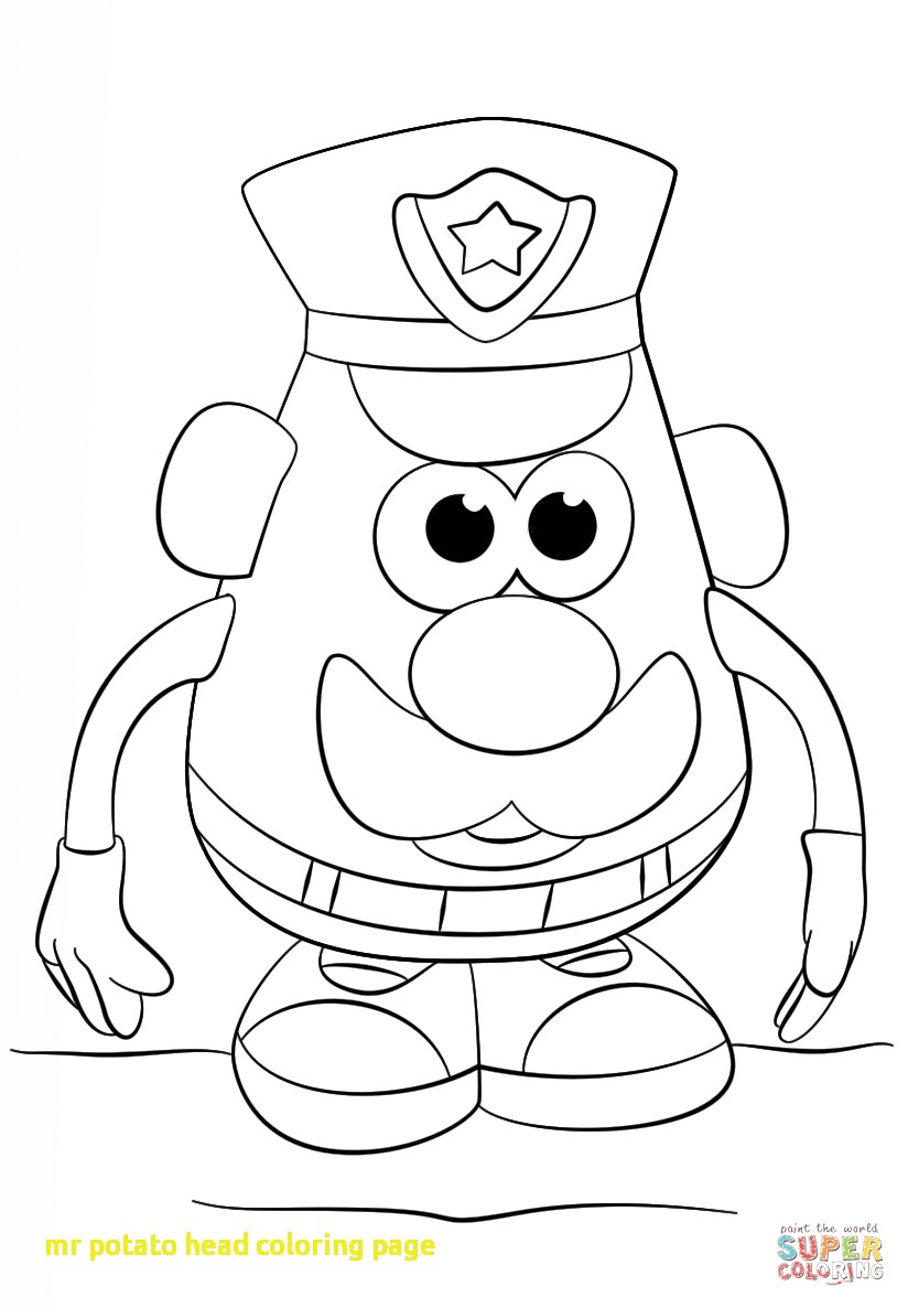 Mr Potato Head Printable Coloring Pages at Free