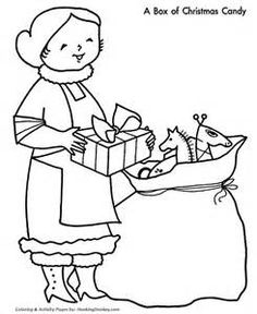 Mrs Claus Coloring Pages at GetColorings.com | Free printable colorings