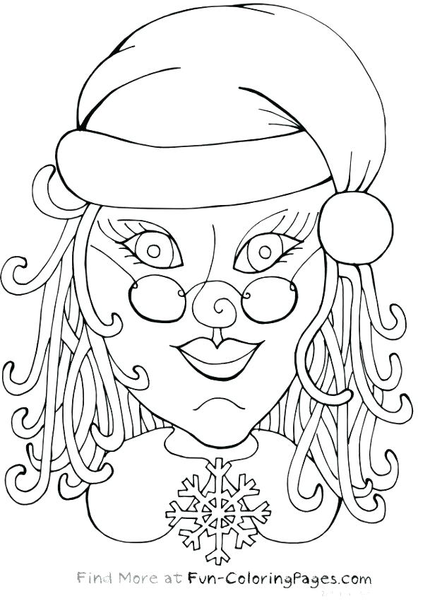 Mrs Claus Coloring Pages at GetColorings.com | Free printable colorings