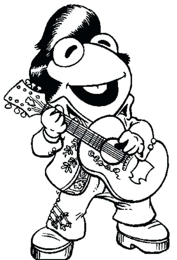 10 Muppets Animal Coloring Pages: Unleash Your Inner Rock Star