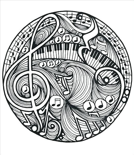 Music Coloring Pages Pdf At Getcolorings.com | Free Printable Colorings
