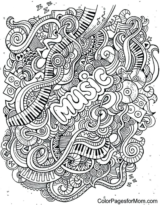 Music Themed Coloring Pages at GetColorings.com | Free ...
