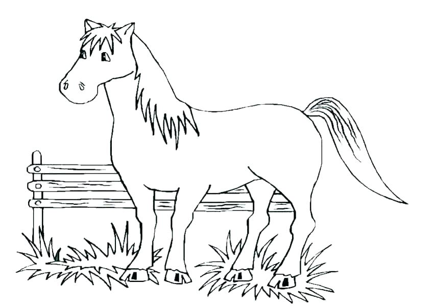 Mustang Horse Coloring Pages at GetColorings.com | Free printable