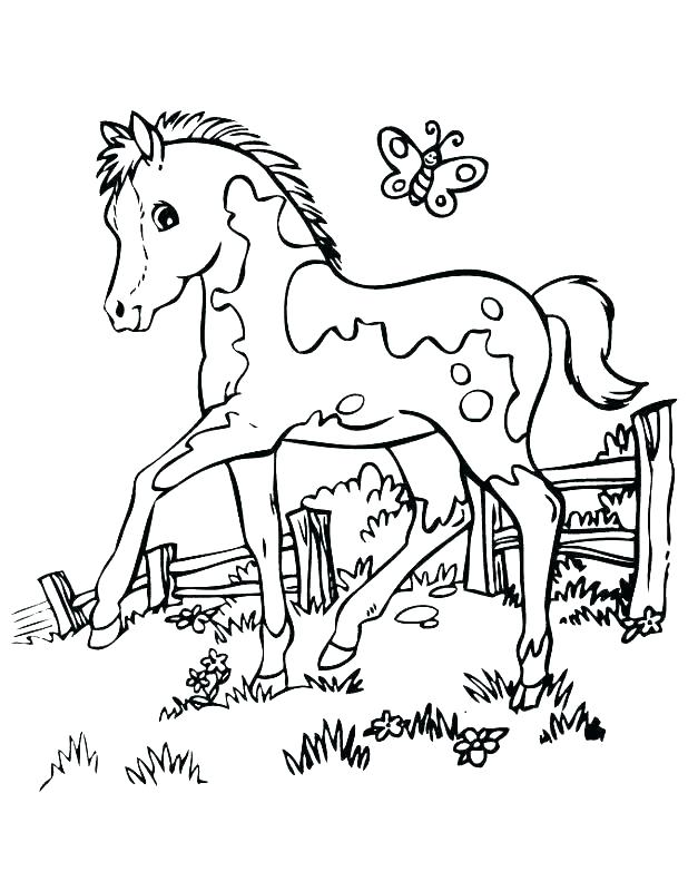 Mustang Horse Coloring Pages Printable at GetColorings.com | Free