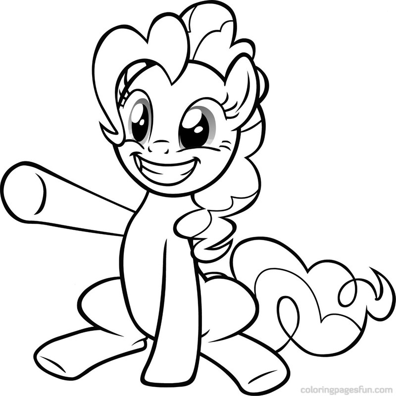 My Little Pony Characters Coloring Pages at GetColorings.com | Free