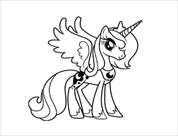 My Little Pony Coloring Pages Pdf at GetColorings.com | Free printable