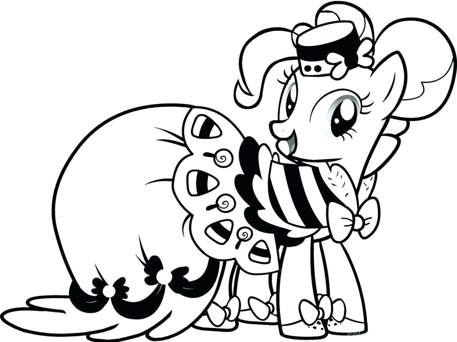 940x704 Coloring Page My Little Pony Pages Pinkie